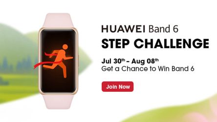 HUAWEI Band 6 Steps Challenge Announced