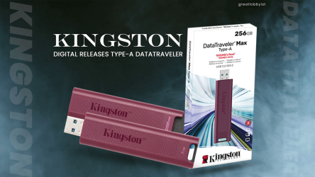 Kingston Digital Releases Type-A DataTraveler Max USB 3.2 Gen 2 Series