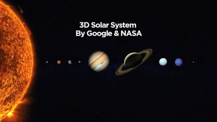 Google & NASA Develop A 3D Solar System