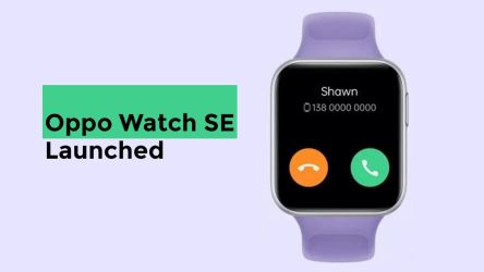 OPPO Watch SE Launched