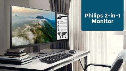 Philips 24B1D5600 Dual Display Monitor Launched