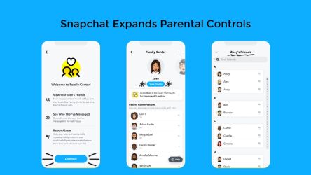 Snapchat Family Center Expanded