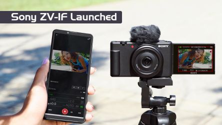 Sony ZV-1F Launched