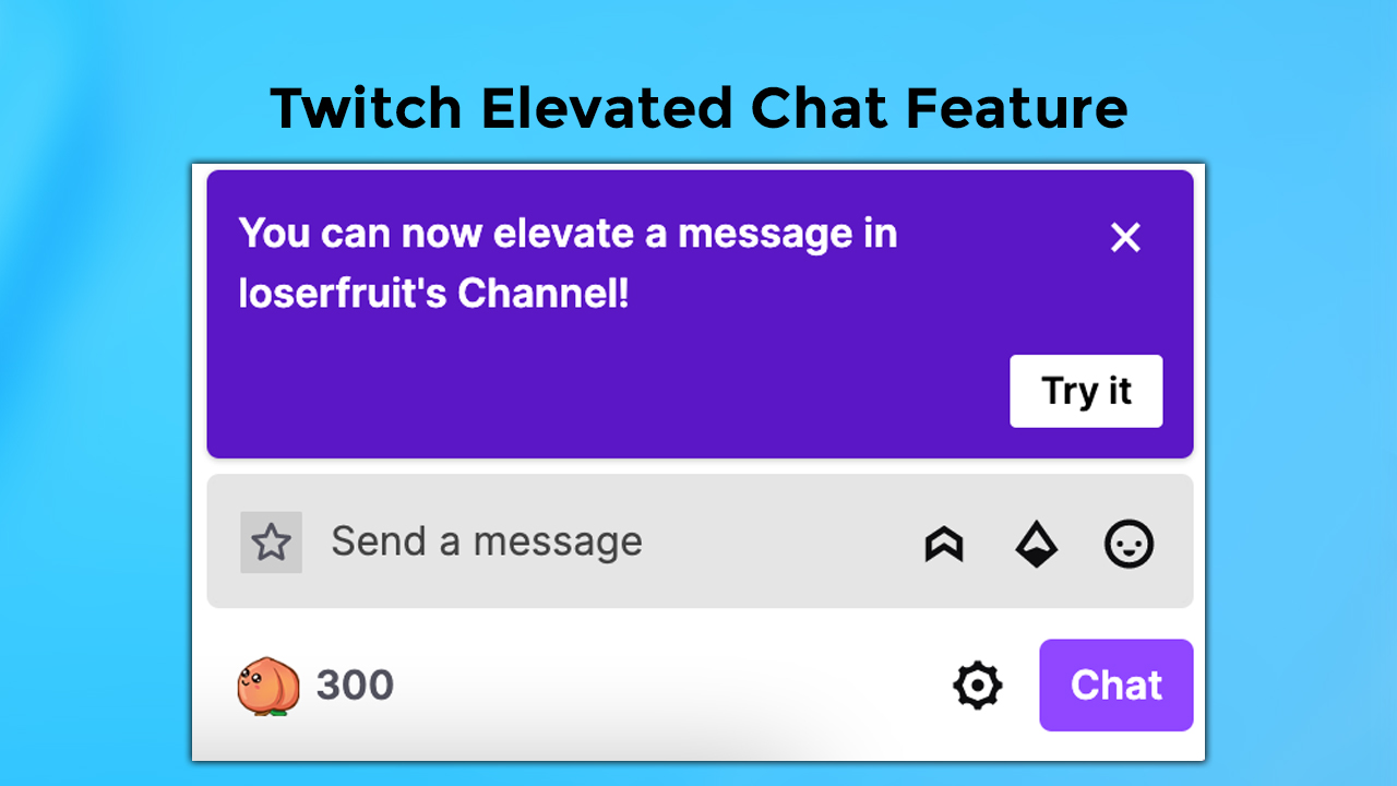 Twitch Elevated Chat