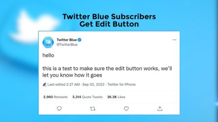 Twitter Edit Button Launched