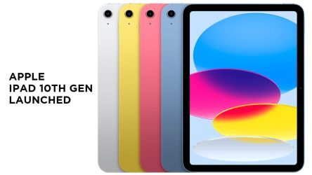 Apple iPad 10th Gen Launched