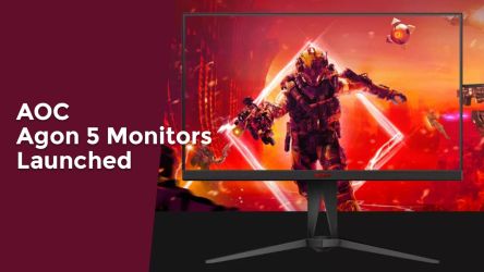 AOC Agon 5 Gaming Monitors Launched