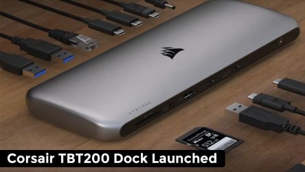 Corsair TBT200 Dock Launched