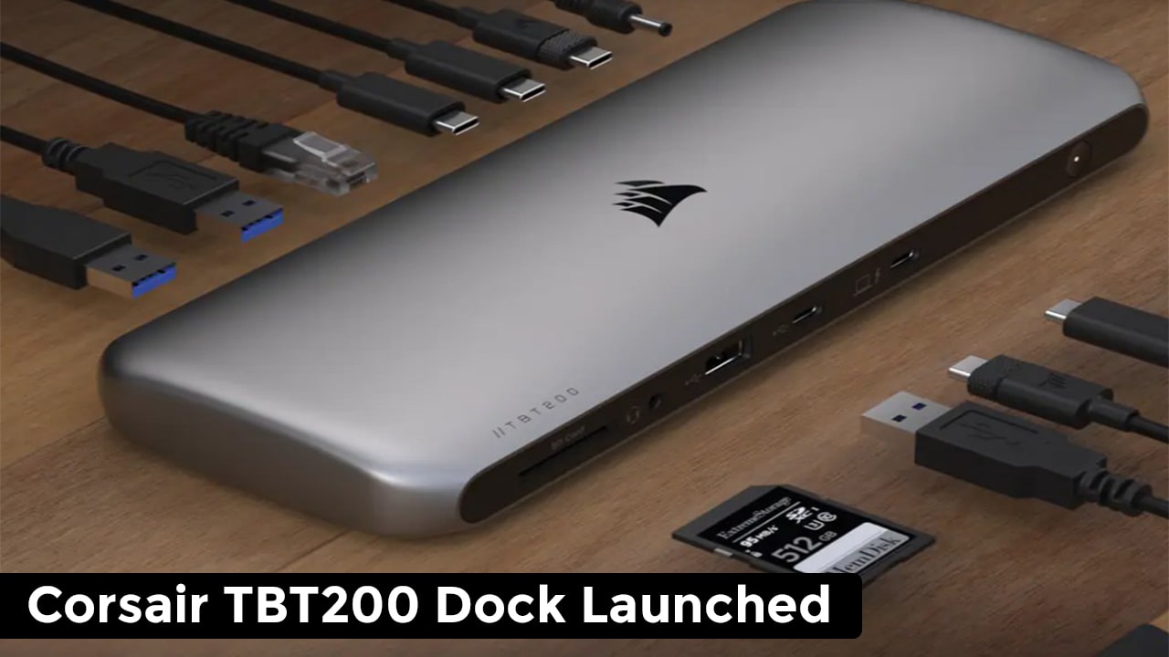 Corsair-TBT200-Dock-Launched