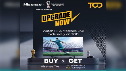 Hisense Partners with TOD For FIFA World Cup