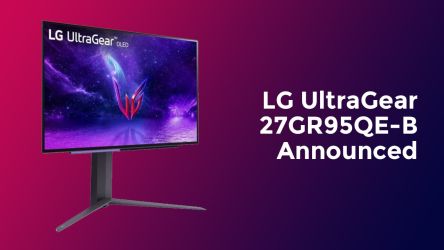 LG UltraGear 27GR95QE-B Announced