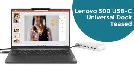 Lenovo 500 USB-C Universal Dock Teased
