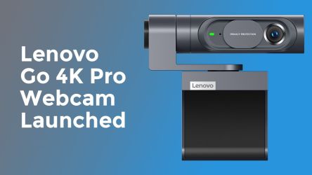 Lenovo Go 4K Webcam Launched