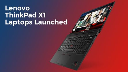 Lenovo ThinkPad X1 Laptops Launched