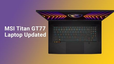 MSI Titan GT77 Laptop Updated