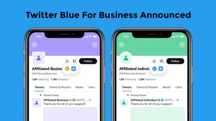 Twitter Blue For Business Announced