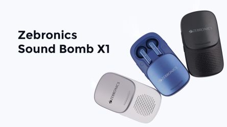 Zebronics Sound Bomb X1 Showcased