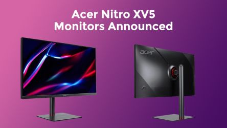 Acer Nitro XV5 Monitors Announced