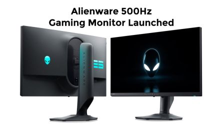 Dell Alienware 500Hz Gaming Monitor Launched