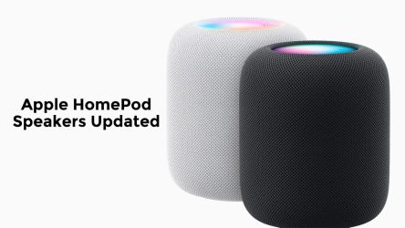 Apple HomePod Speakers Updated