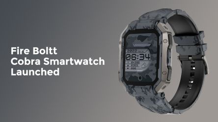 Fire Boltt Cobra Smartwatch Launched