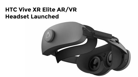 HTC Vive XR Elite AR/VR Headset Launched