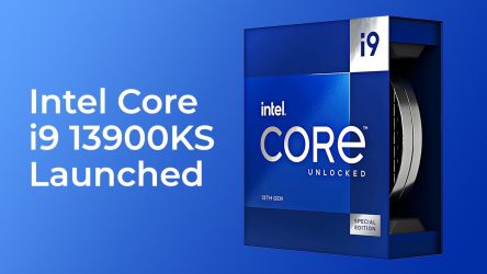 Intel Core i9 13900KS Launched