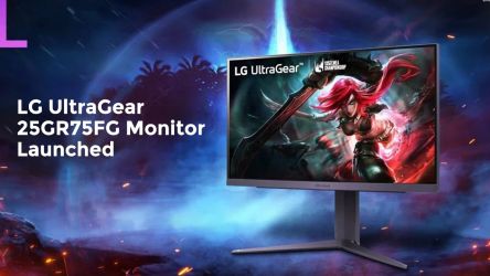 LG UltraGear 25GR75FG Monitor Launched