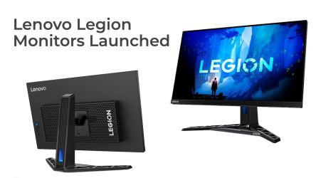 Lenovo Legion Monitors Launched