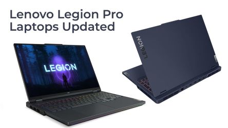 Lenovo Legion Pro Laptops Updated