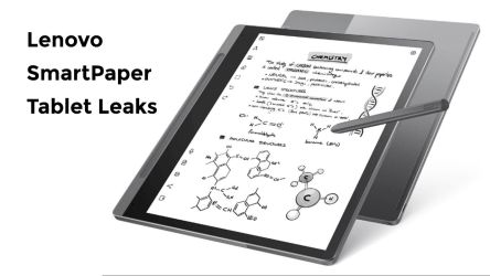Lenovo SmartPaper Tablet Leaks