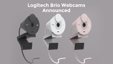 Logitech Brio Webcams Announced