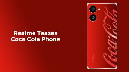 Realme Teases Coca Cola Phone