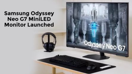 Samsung Odyssey Neo G7 Mini LED Monitor Launched