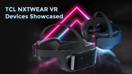 TCL NXTWEAR VR Devices Showcased