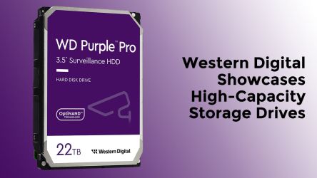 Western Digital Showcases High-Capacity Storage Drives