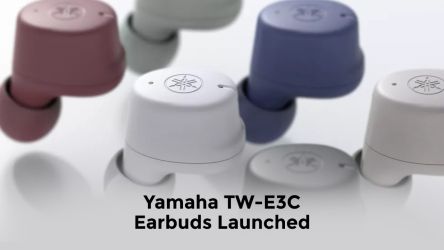 Yamaha TW-E3C Earbuds Launched