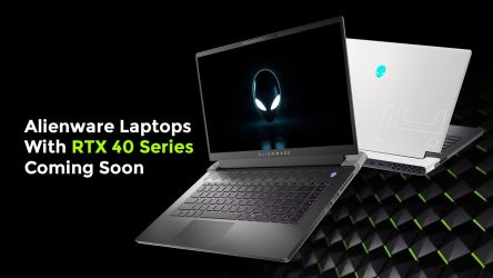 Alienware Laptops With RTX 40 Series GPUs Coming Soon