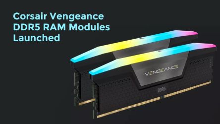 Corsair Vengeance DDR5 RAM Modules Launched