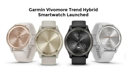 Garmin Vivomore Trend Hybrid Smartwatch Launched