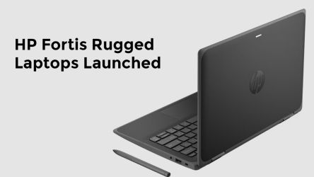 HP Fortis Rugged Laptops Launched