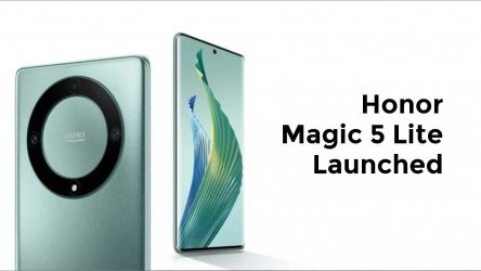 Honor Magic 5 Lite Launched