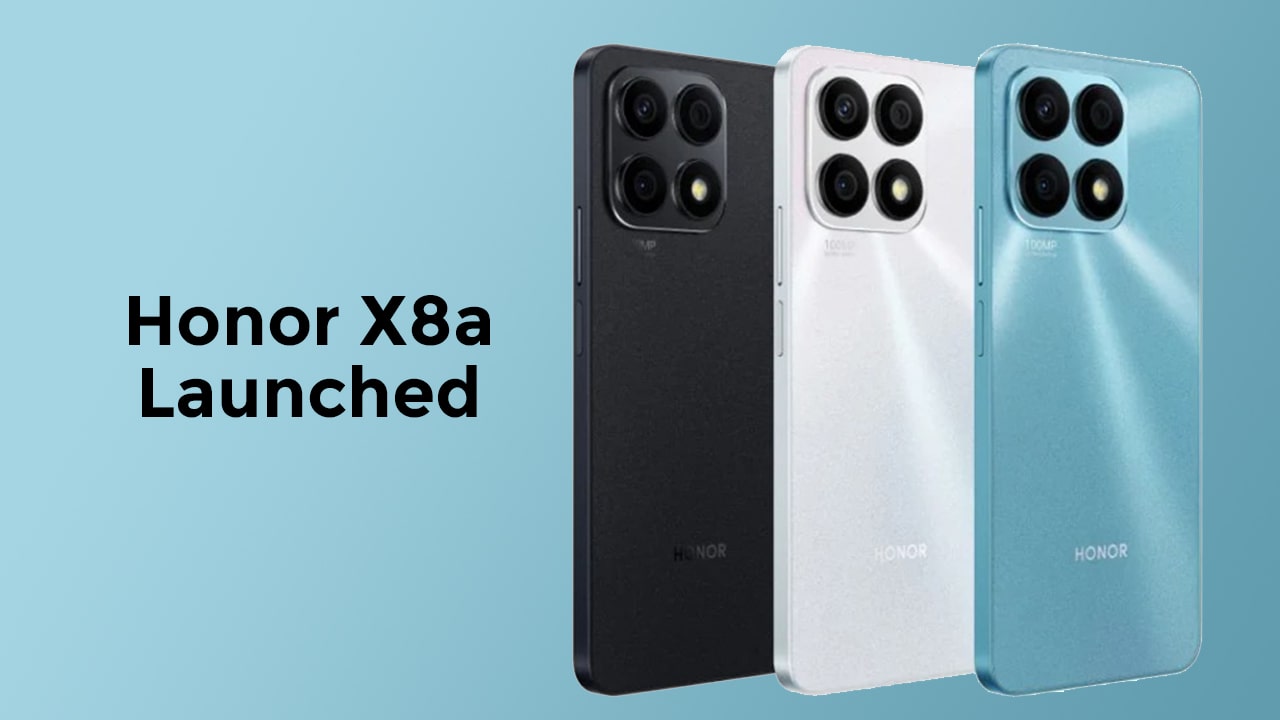 Honor-X8a-Launched