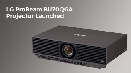 LG ProBeam BU70QGA Projector Launched