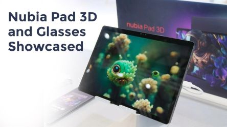 Nubia Pad 3D and Glasses Showcased
