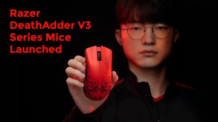 Razer DeathAdder V3 Series Mice Launched