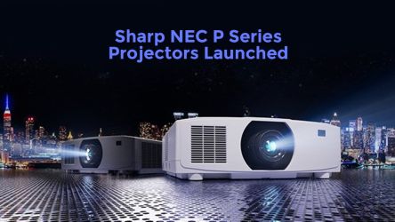 Sharp NEC P Series Projectors Launched