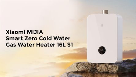Xiaomi MIJIA Smart Zero Cold Water Gas Heater 16L S1 Launched