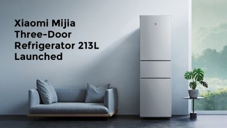 Xiaomi MIJIA Three-Door Refrigerator 213L Launched