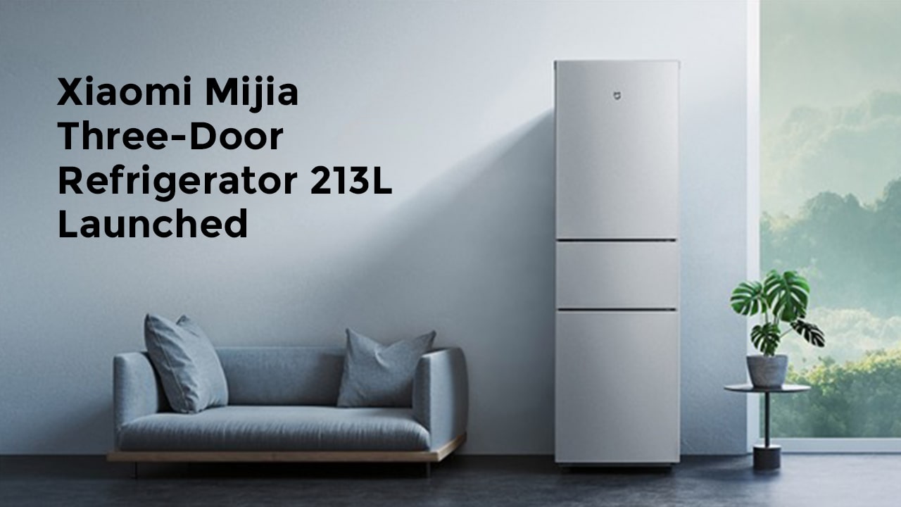 Xiaomi-Mijia-Three-Door-Refrigerator-213L-Launched